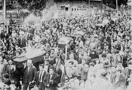 Resultado de imagen para Funerales de las 11 vÃ­ctimas de carabineros en Pampa Irigoin, Puerto Montt